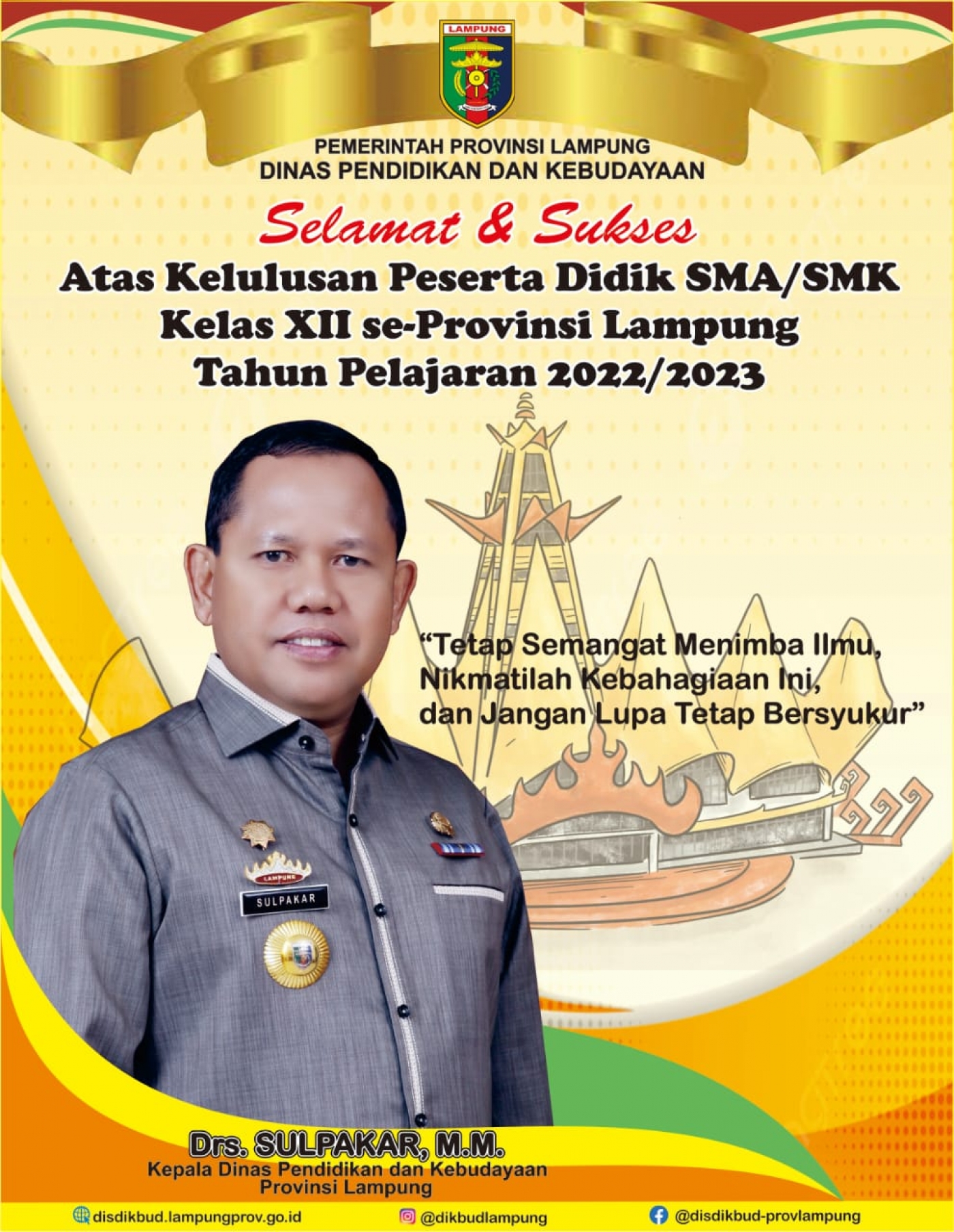 Pengumuman Kelulusan Siswa-Siswi Kelas XII TP. 2022/2023