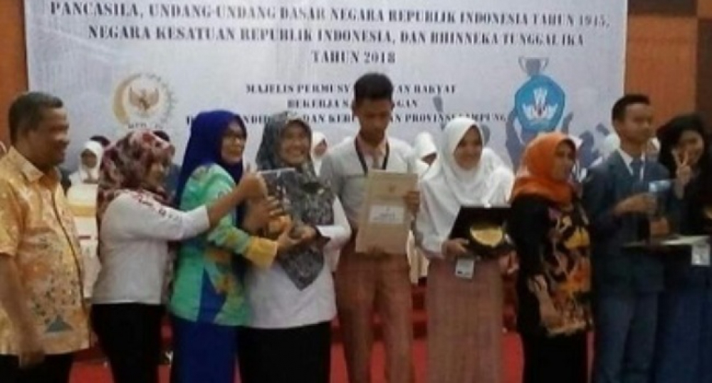 Smansa Metro Jawara LCC 4 Pilar MPR RI Tahun 2018