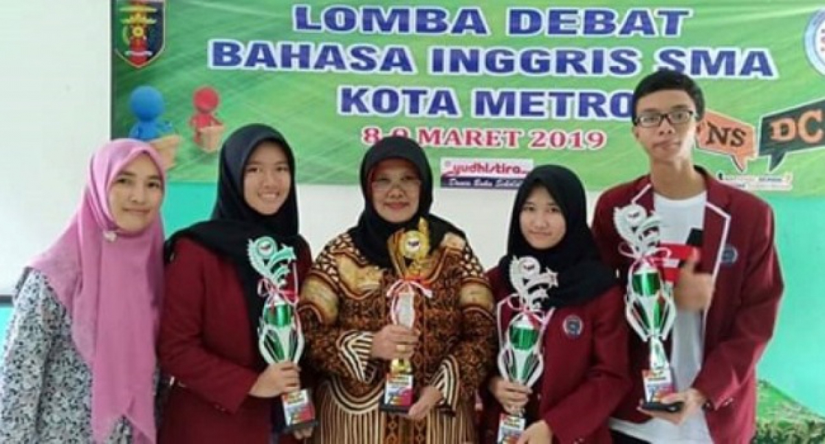 SMAN 1 METRO MERAIH JUARA 1 NSDC TINGKAT KOTA METRO
