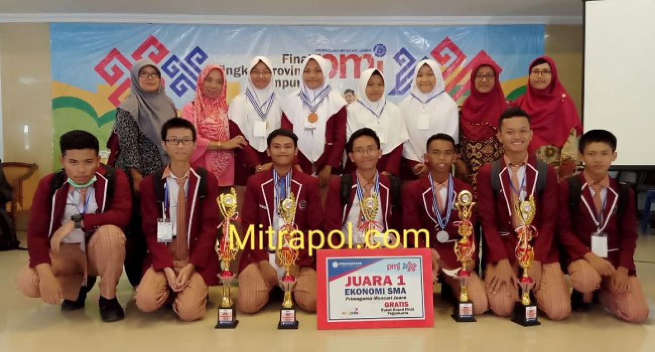 Kompetisi PMJ 2020, Siswa SMAN 1 Metro raih Lima juara