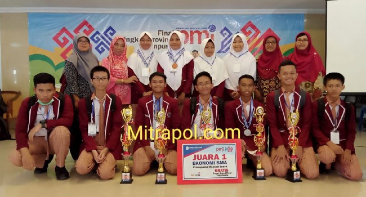 Kompetisi PMJ 2020, Siswa SMAN 1 Metro raih Lima juara
